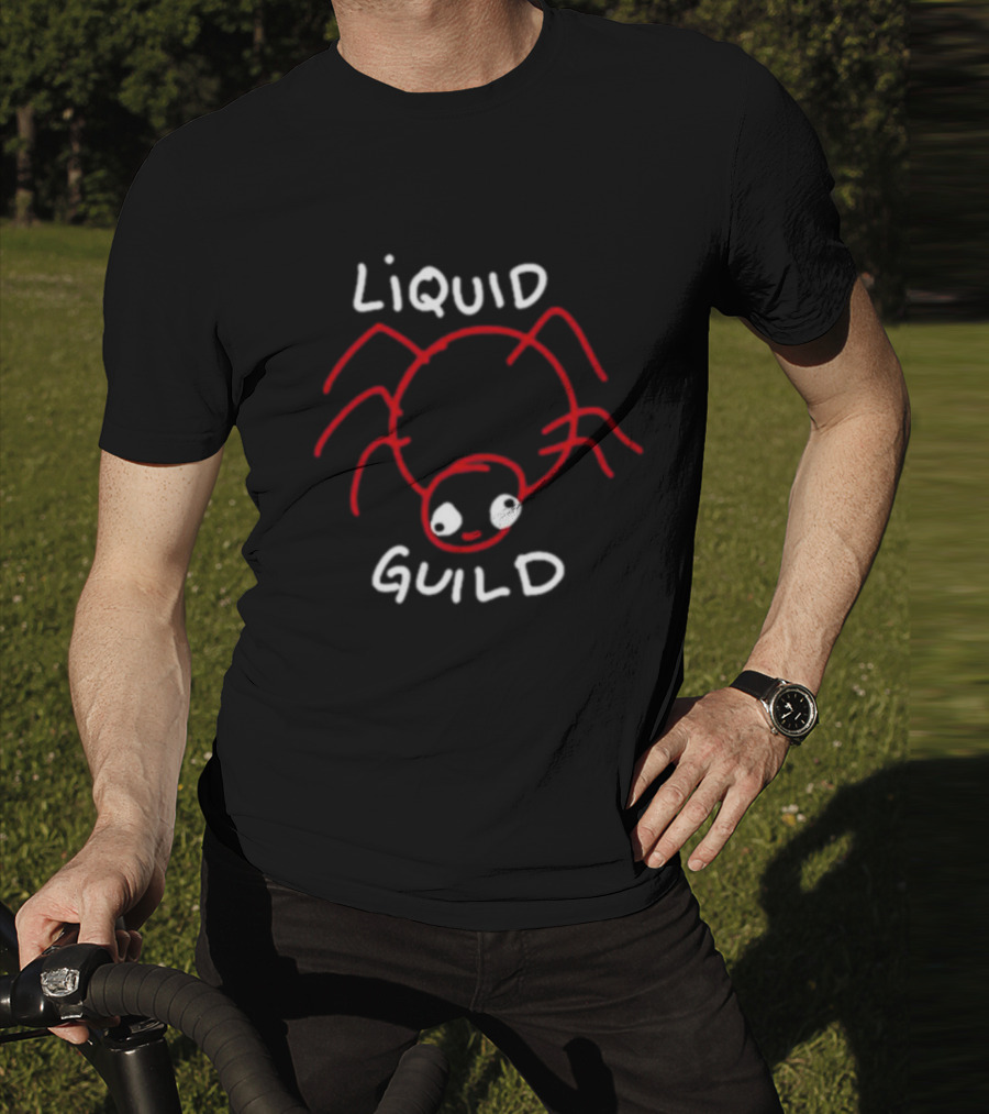 Teamliquid Liquid Guild Red Spider Character T-Shirt
