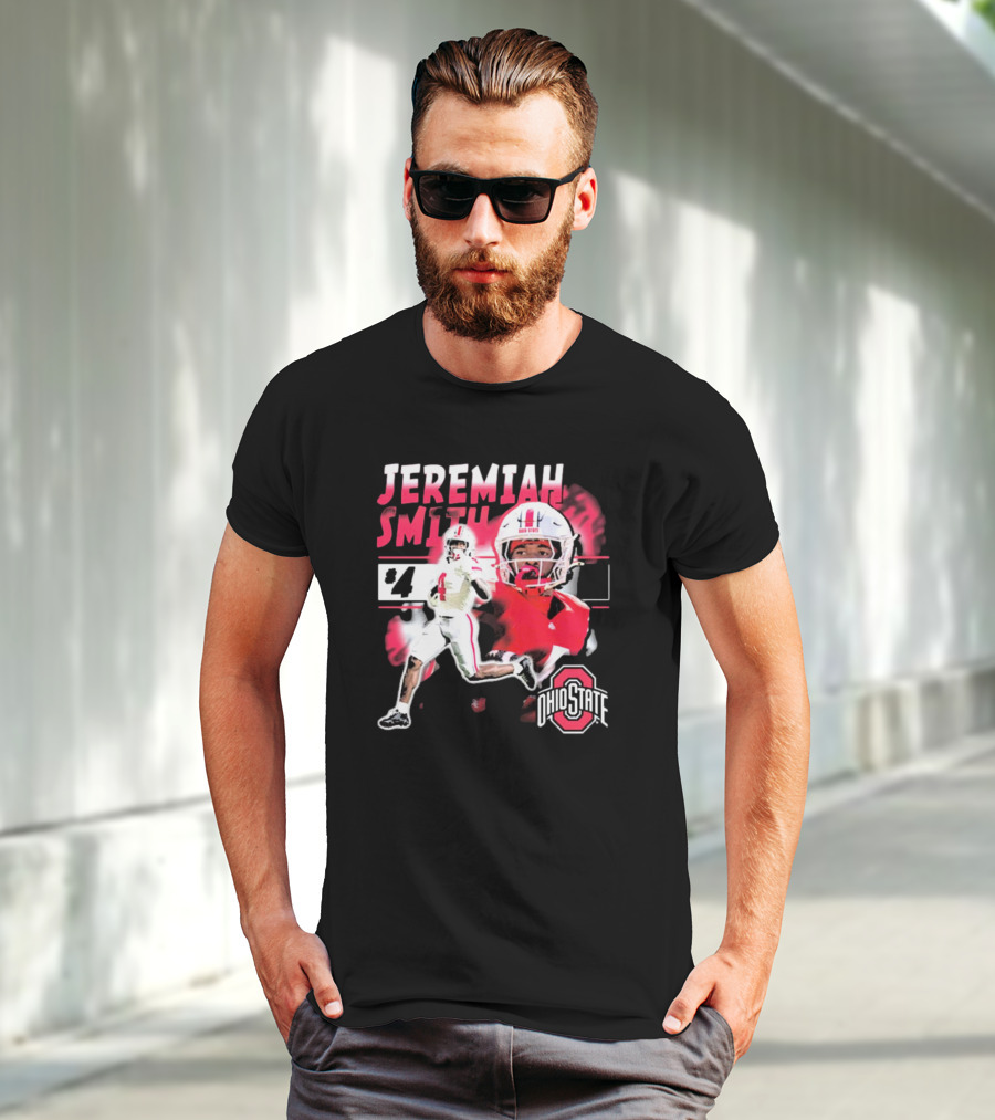 Jeremiah Smith #4 Ohio State Buckeyes Football Freshman Achievement T-Shirt
