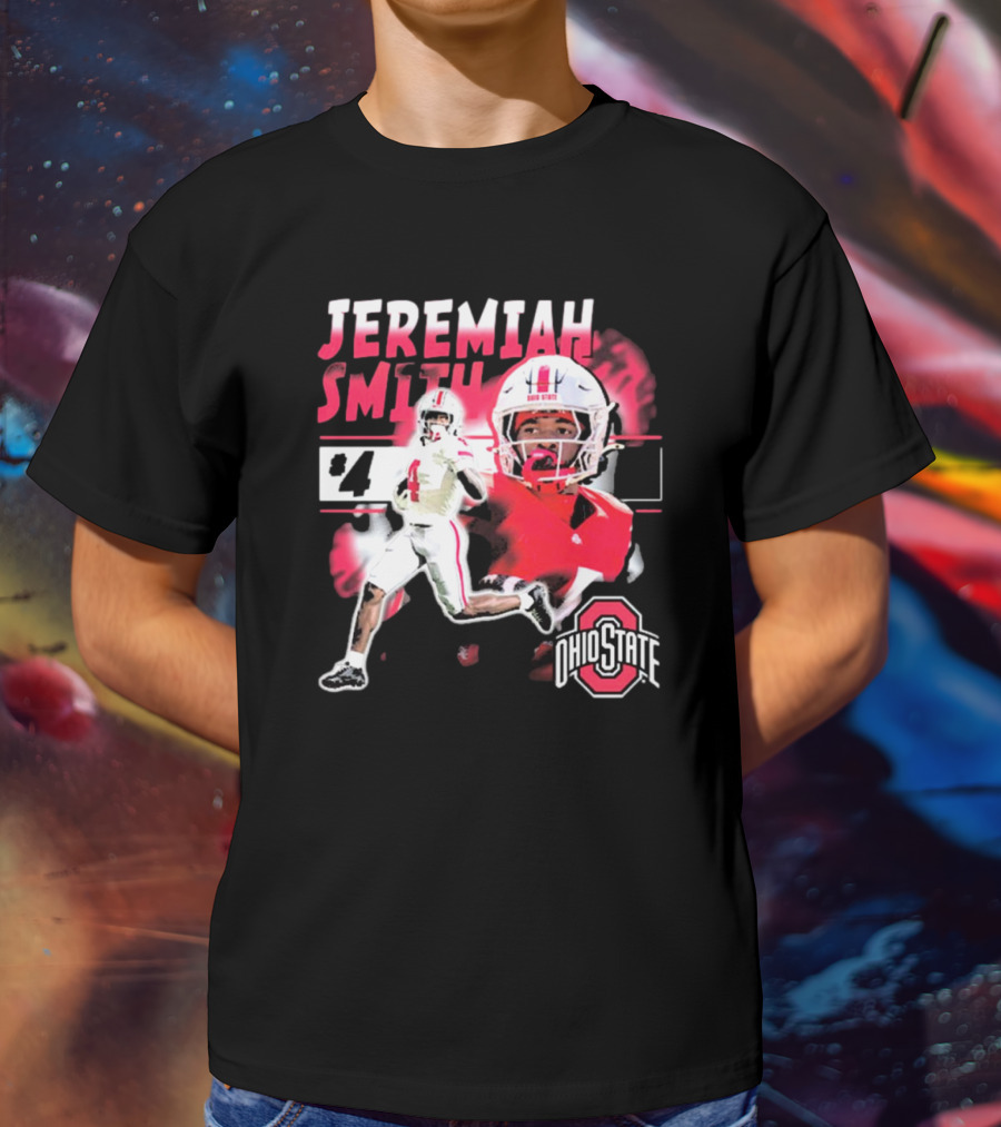 Jeremiah Smith #4 Ohio State Buckeyes Football Freshman Achievement T-Shirt