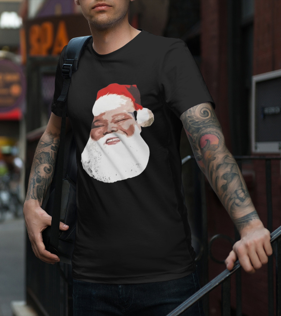 Dave Santa Claus Blunts Christmas Festive Beard T-Shirt