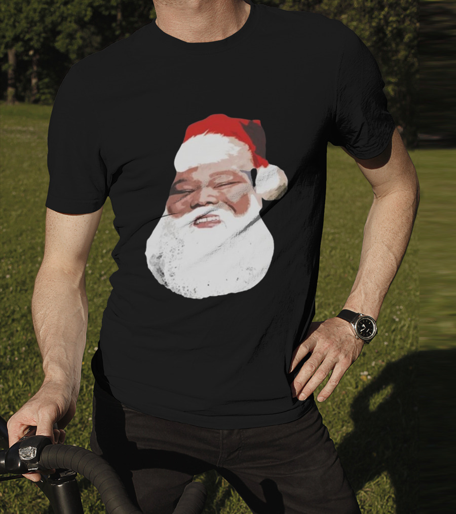Dave Santa Claus Blunts Christmas Festive Beard T-Shirt