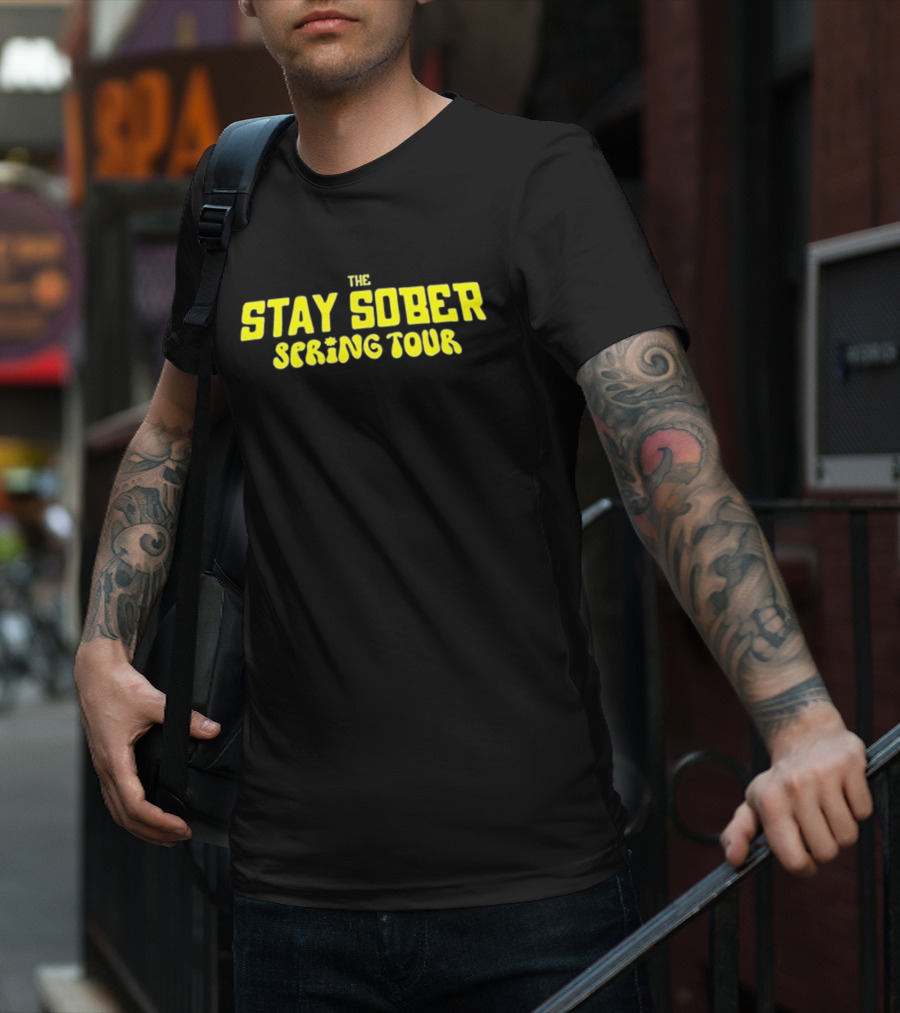 D’Aydrian Harding The Stay Sober Spring Tour T-Shirt
