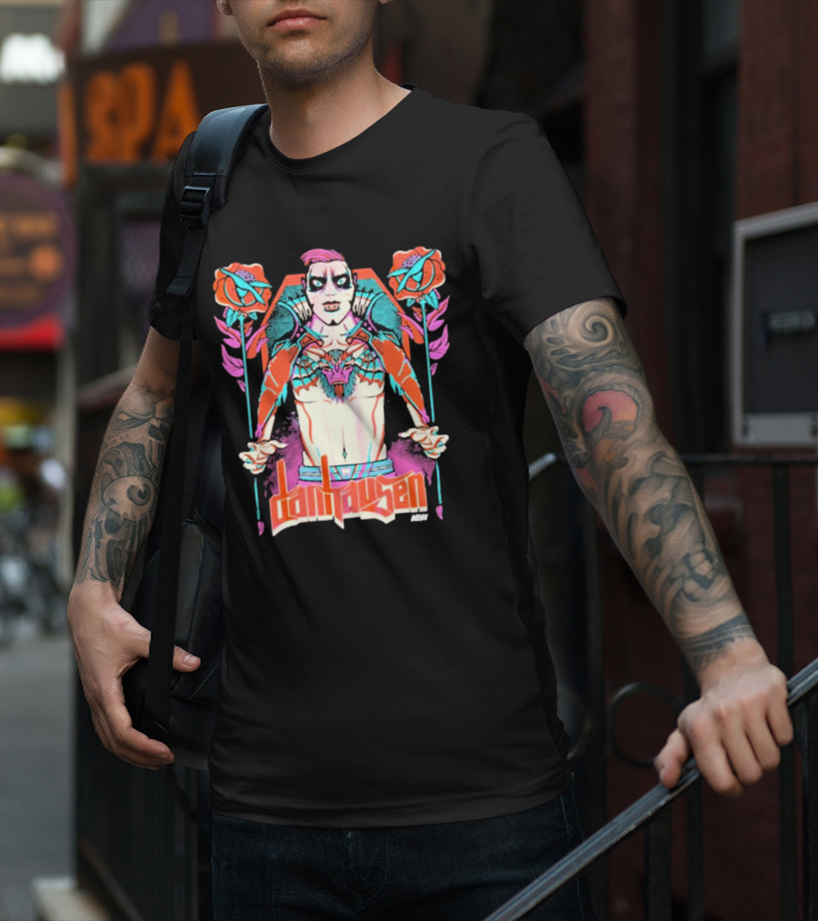 Danhausen AEW Artist Series Arise Roses And Skeletons T-Shirt