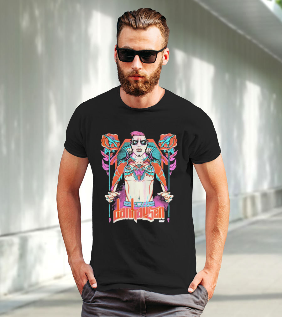 Danhausen AEW Artist Series Arise Roses And Skeletons T-Shirt
