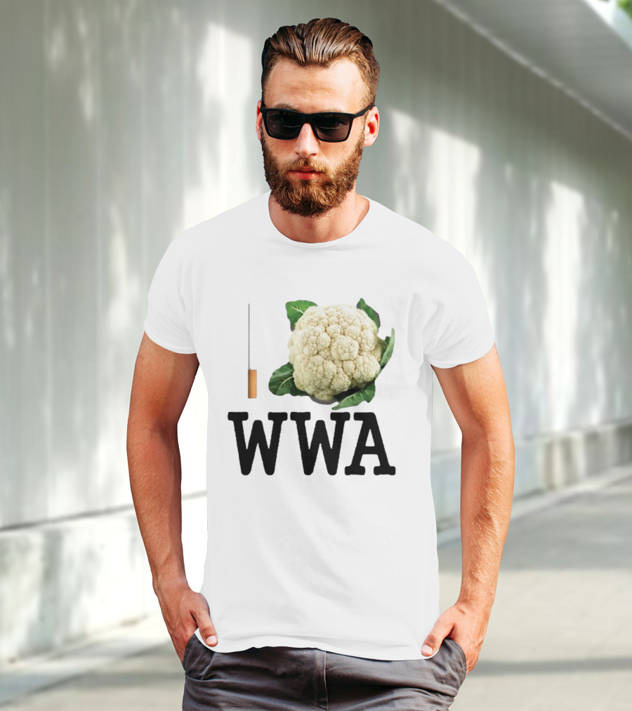 Taco Hemingway Trójkąt Warszawski Biały Cauliflower WWA T-Shirt