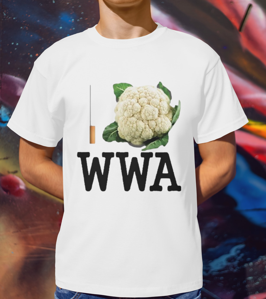Taco Hemingway Trójkąt Warszawski Biały Cauliflower WWA T-Shirt