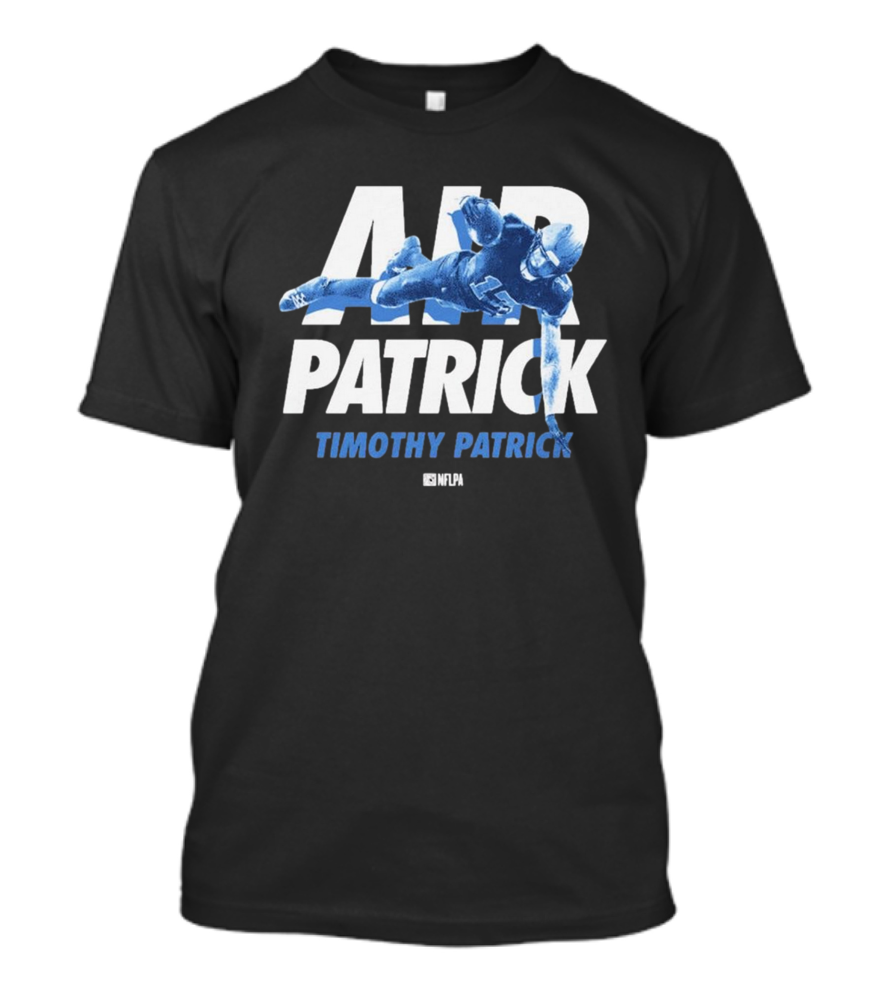 Timothy Patrick Air Patrick NFLPA Football Player Detroit Lions T-Shirt
