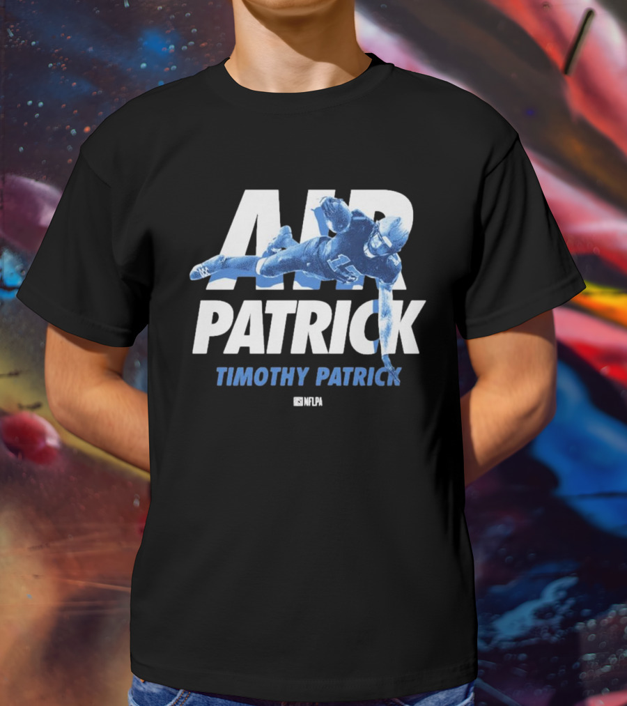 Timothy Patrick Air Patrick NFLPA Football Player Detroit Lions T-Shirt