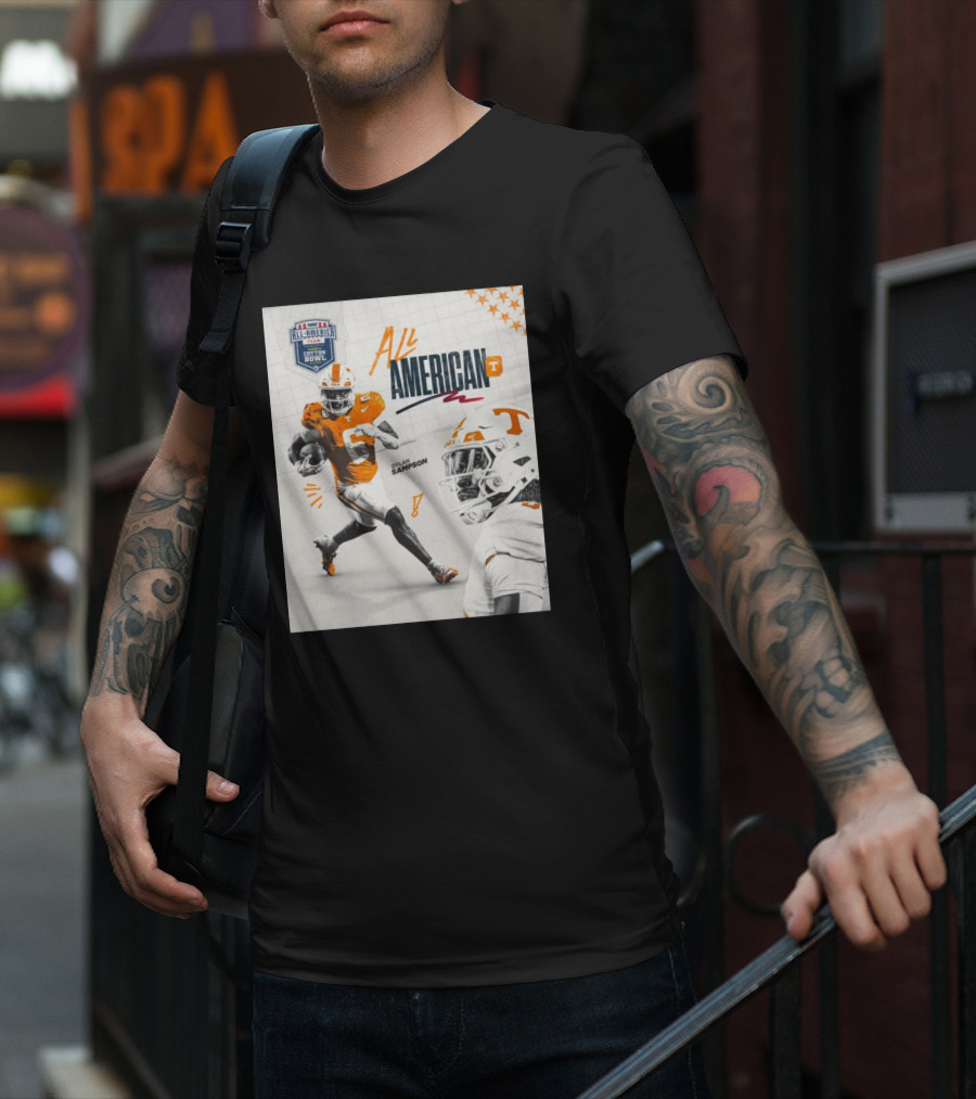 Tennessee Vols Dylan Sampson All-American Cotton Bowl T-Shirt