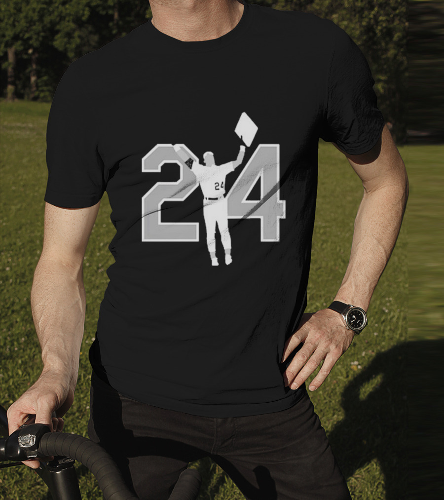 Rickey Henderson 24 Last Dive Bar Ever Baseball Icon T-Shirt