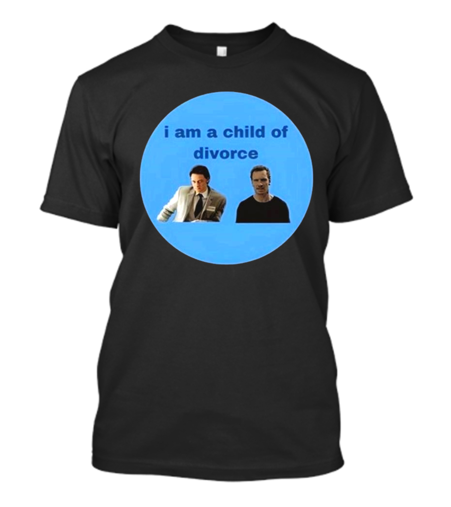 I Am A Child Of Divorce Mads James McAvoy X Michael Fassbender T-Shirt