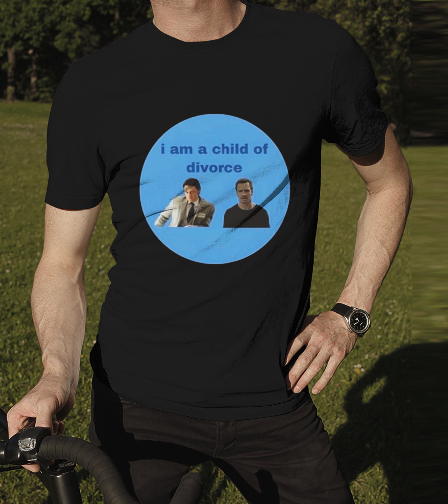 I Am A Child Of Divorce Mads James McAvoy X Michael Fassbender T-Shirt