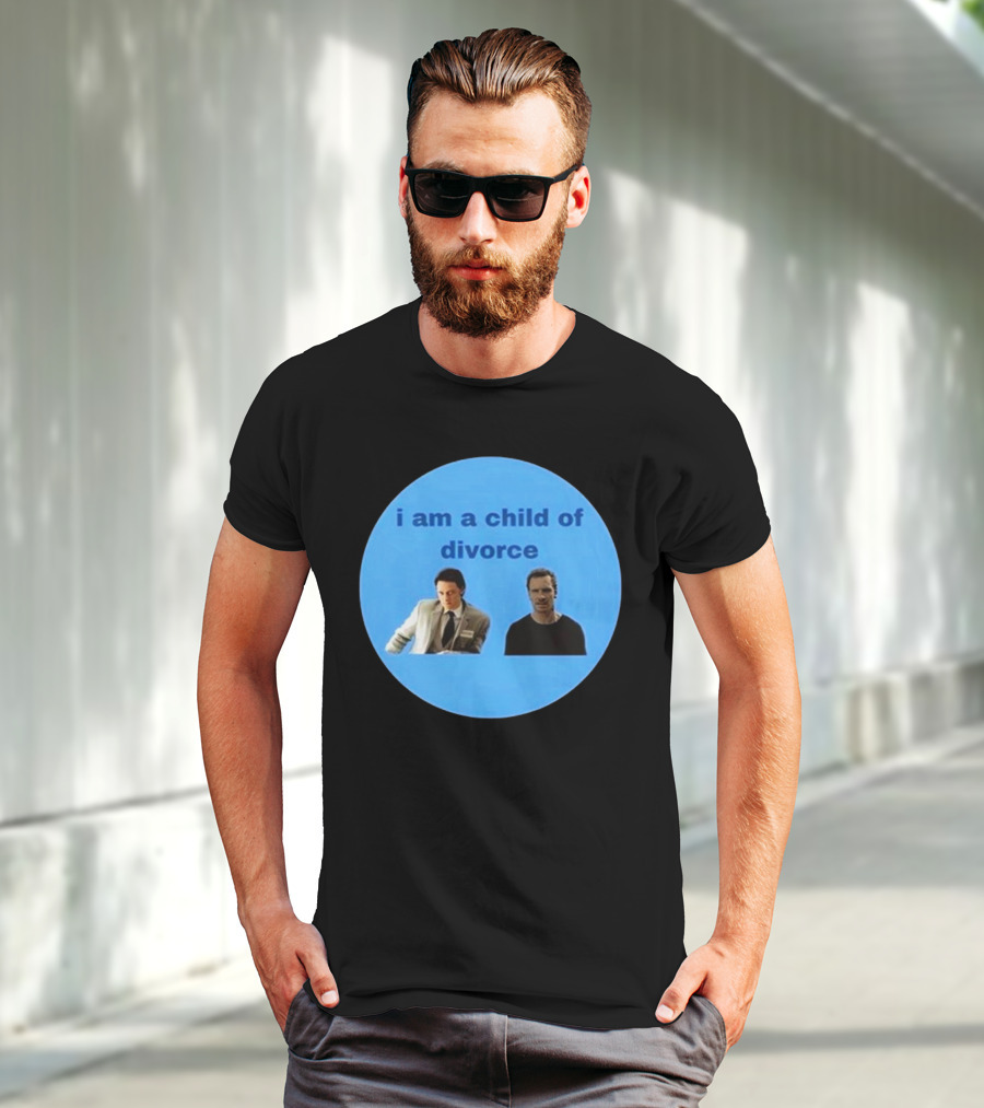 I Am A Child Of Divorce Mads James McAvoy X Michael Fassbender T-Shirt