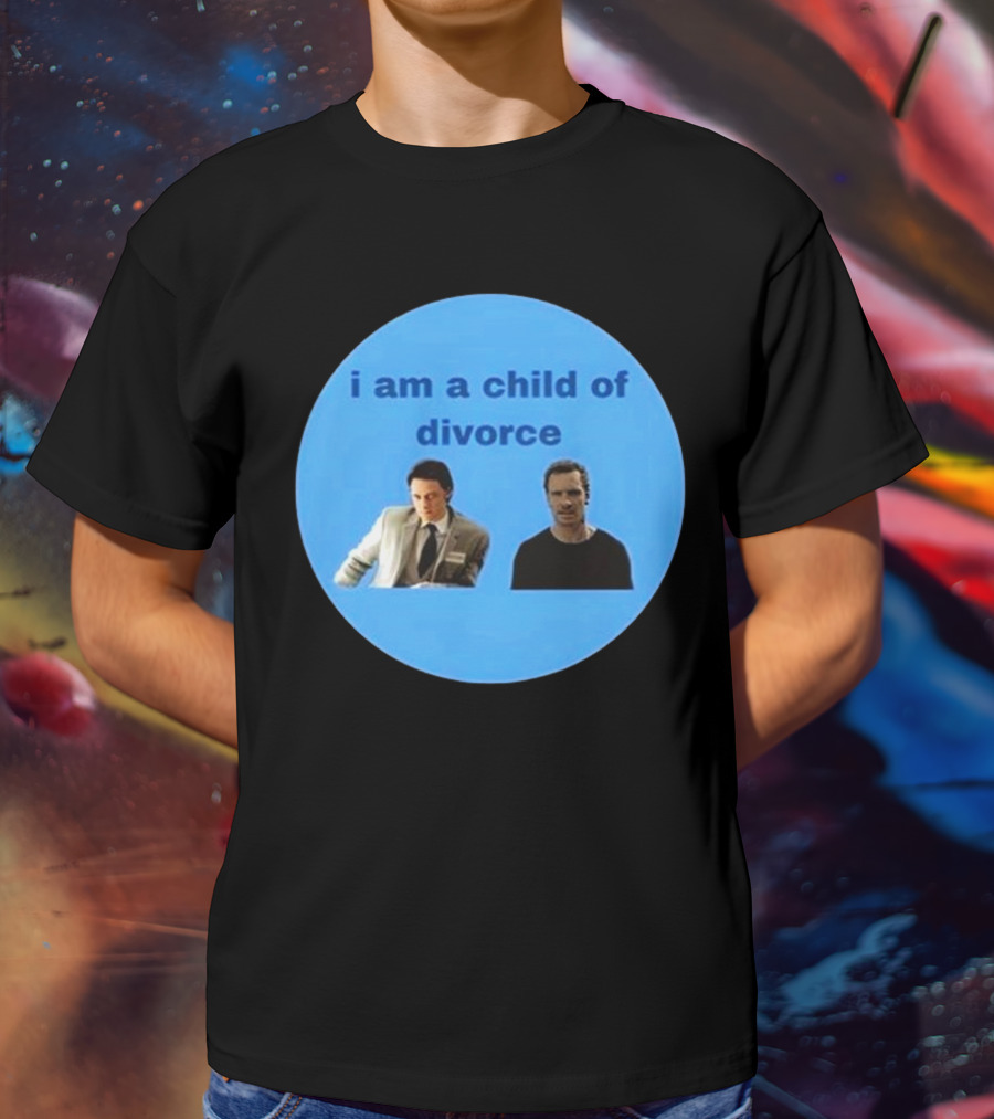 I Am A Child Of Divorce Mads James McAvoy X Michael Fassbender T-Shirt