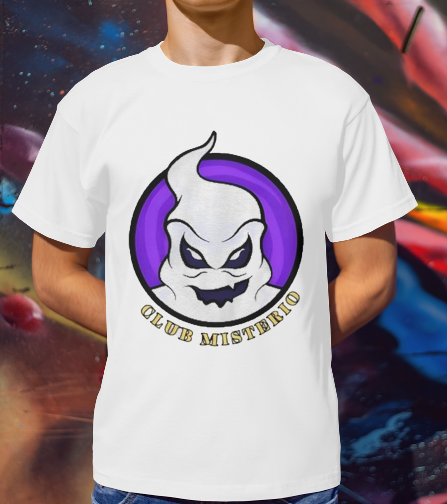 Club Misterio Ghostly Emblem T-Shirt