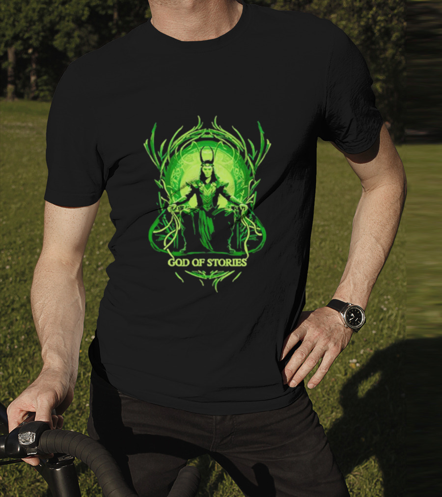 God Of Stories Loki Norse Mythology Character T-Shirt