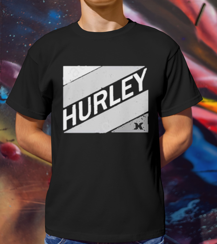 Hurley Logo Design Scott Cawthon Collaboration T-Shirt