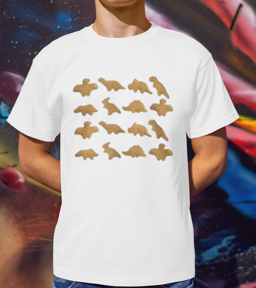 Dino Nugget Dinosaur Shapes T-Shirt