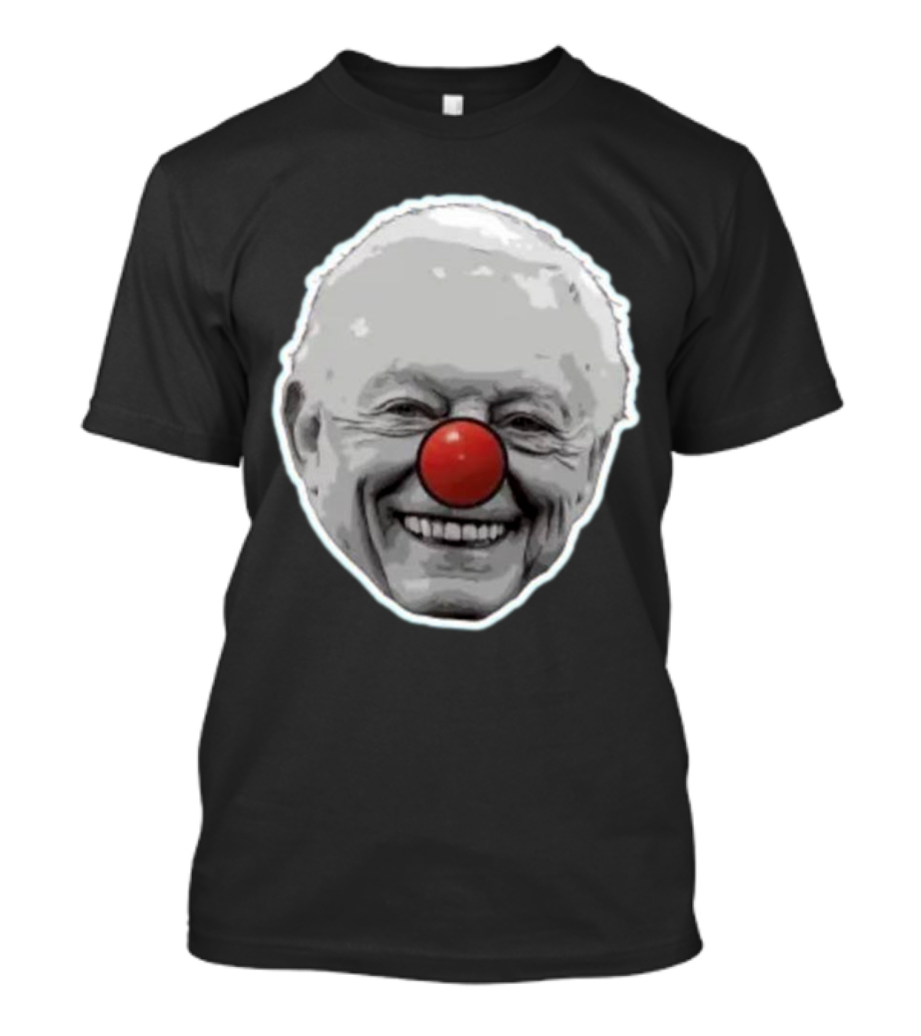 Tywalker716 Jerry Jones Clown Face With Red Nose T-Shirt