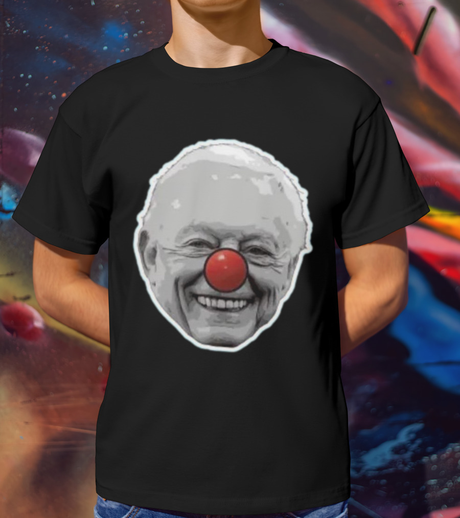 Tywalker716 Jerry Jones Clown Face With Red Nose T-Shirt