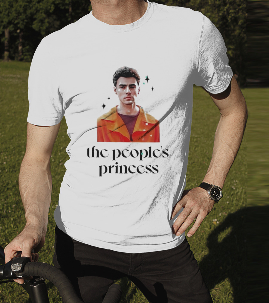 Luigi Mangione The People's Princess Sparkling Portrait T-Shirt