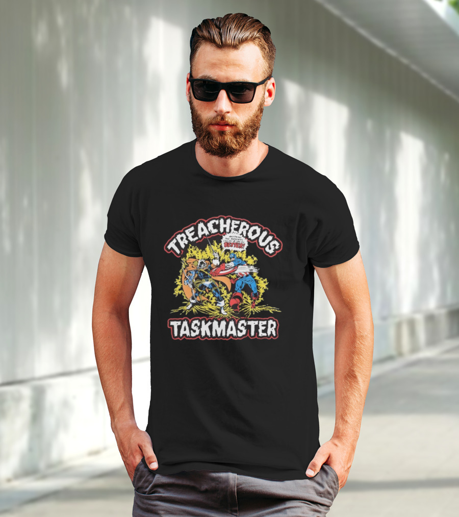Captain America Treacherous Taskmaster Anything The Avengers Can Do I Can Do Better T-Shirt
