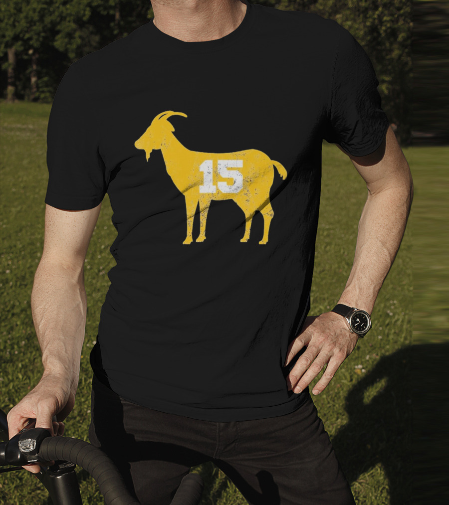 Goat 15 Yellow Silhouette Toddler Fine Jersey T-Shirt