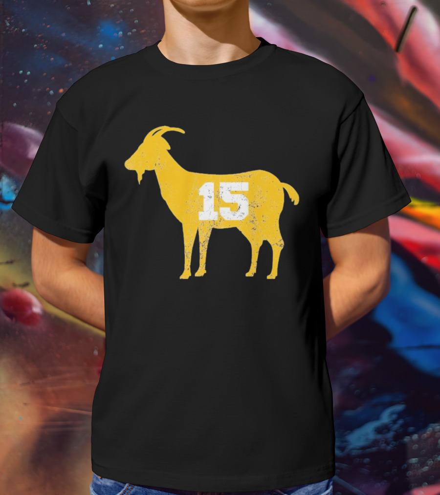 Goat 15 Yellow Silhouette Toddler Fine Jersey T-Shirt