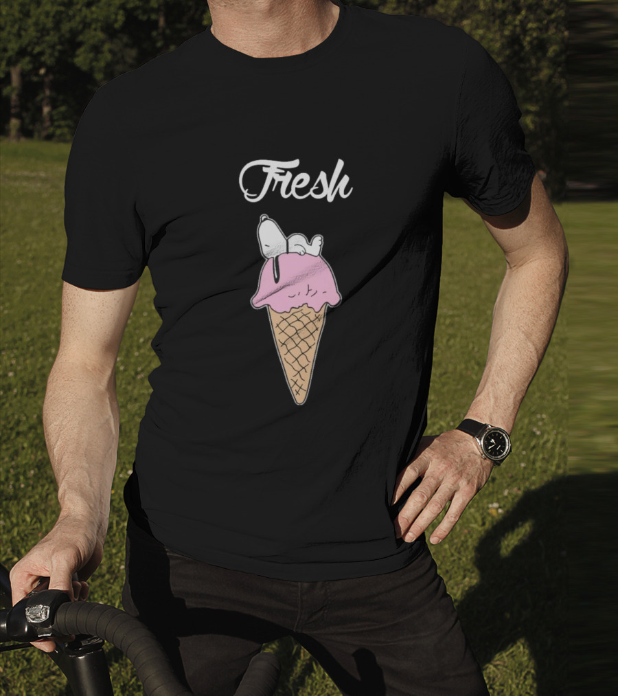 Fresh Snoopy Ice Cream Cone T-Shirt