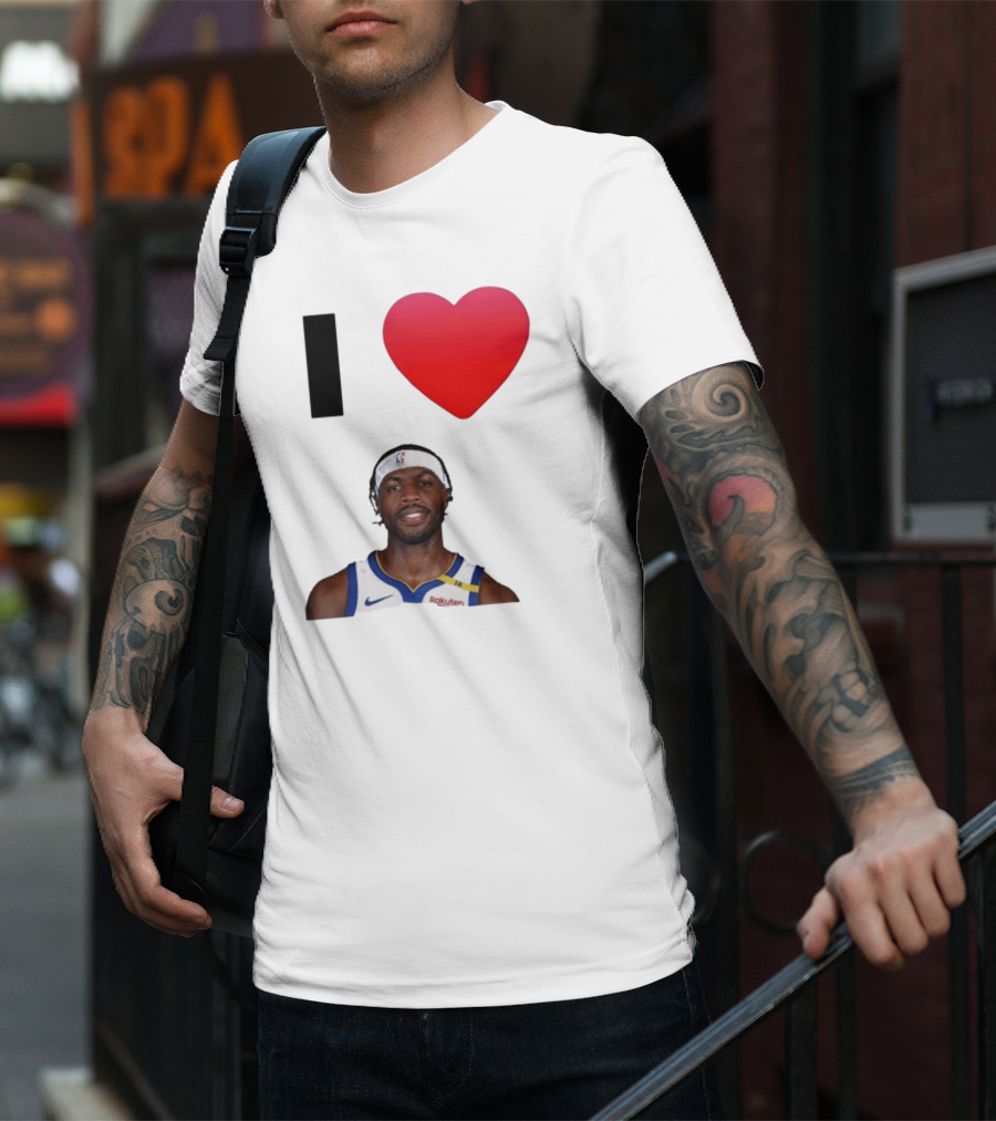 I Love Buddy Hield Golden State Warriors NBA T-Shirt