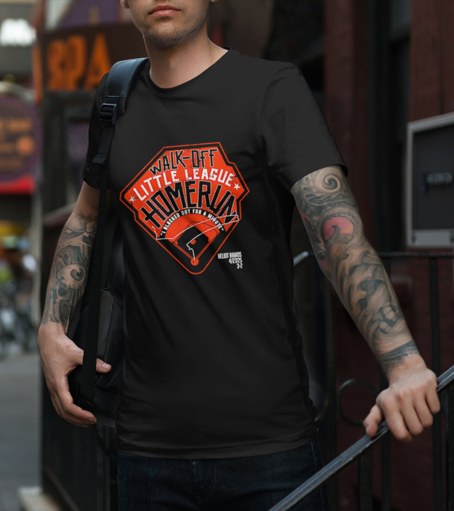 Walk-Off Little League Homerun Heliot Ramos I Blacked Out For A Minute T-Shirt