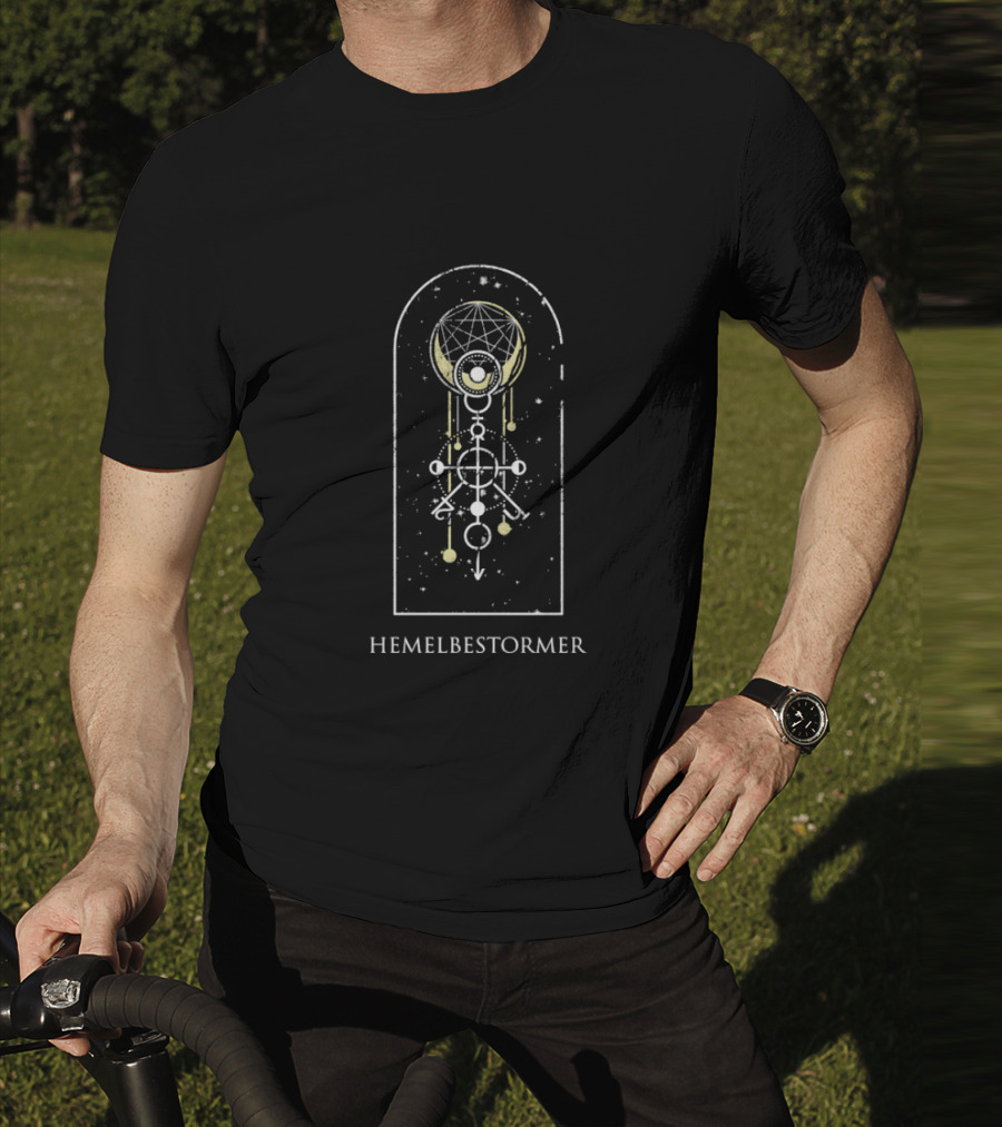 Hemelbestormer Celestial Symbols In The Radiant Veil T-Shirt