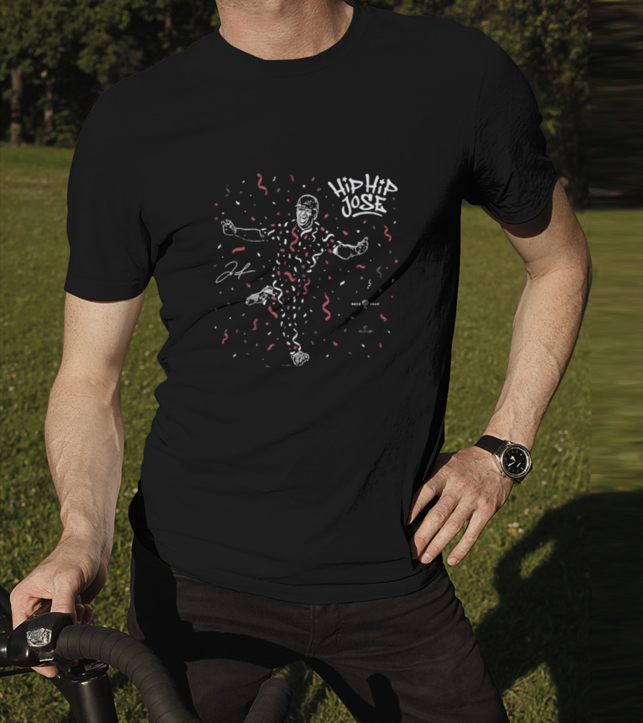 Hip Hip Jose Confetti Celebration Sports Icon T-Shirt