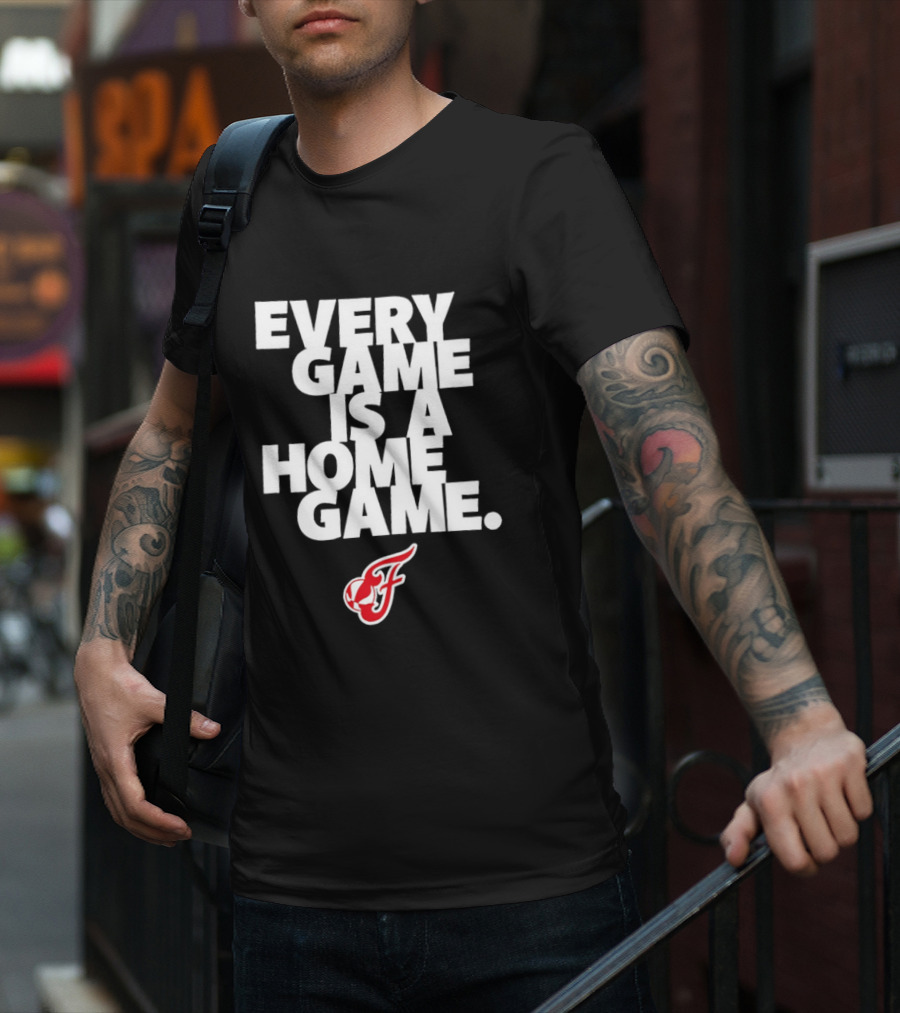 Every Game Is A Home Game Indiana Fever F Logo T-Shirt