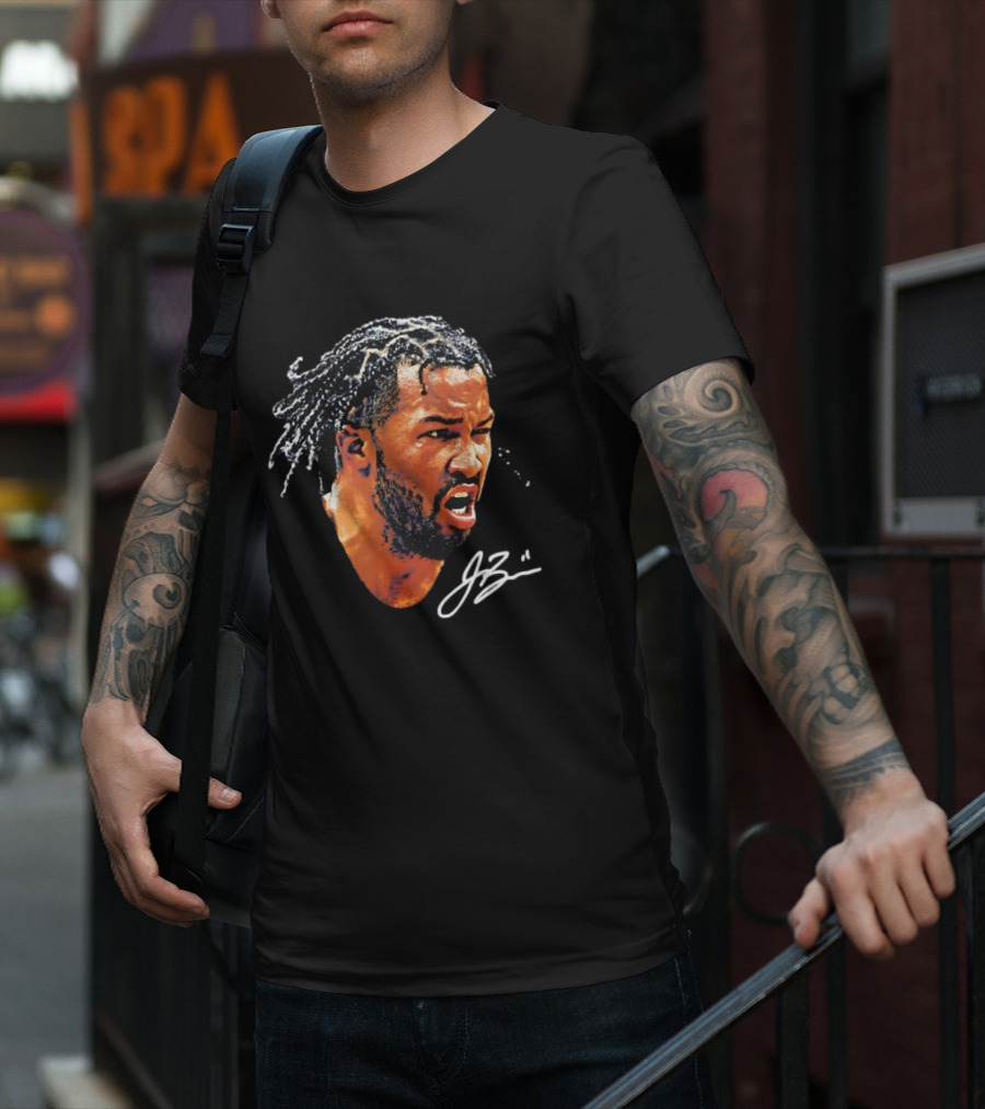 NBA Jalen Brunson Big Face Signature JB T-Shirt
