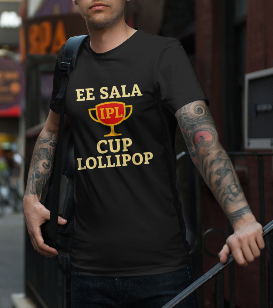 IPL EE Sala Cup Lollipop Trophy T-Shirt