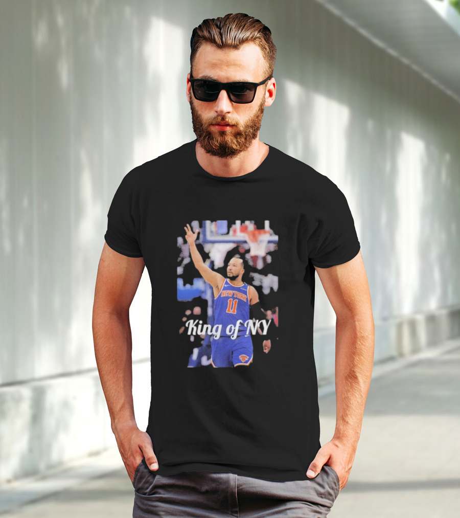 Jalen Brunson 11 New York Knicks King Of NY T-Shirt