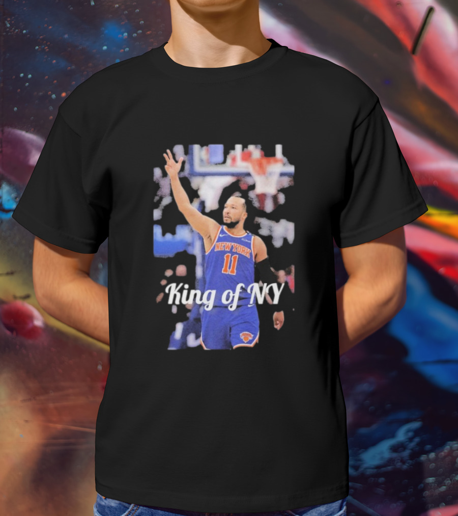 Jalen Brunson 11 New York Knicks King Of NY T-Shirt