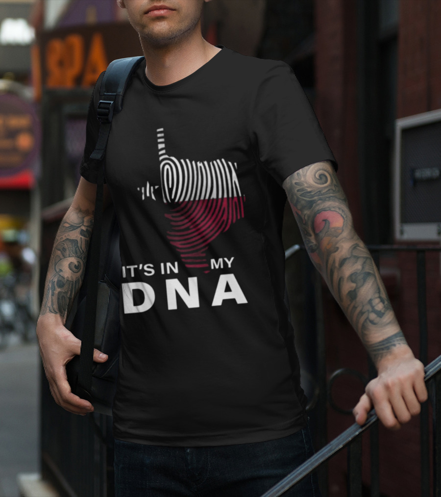 Texas Fingerprint It's In My DNA T-Shirt