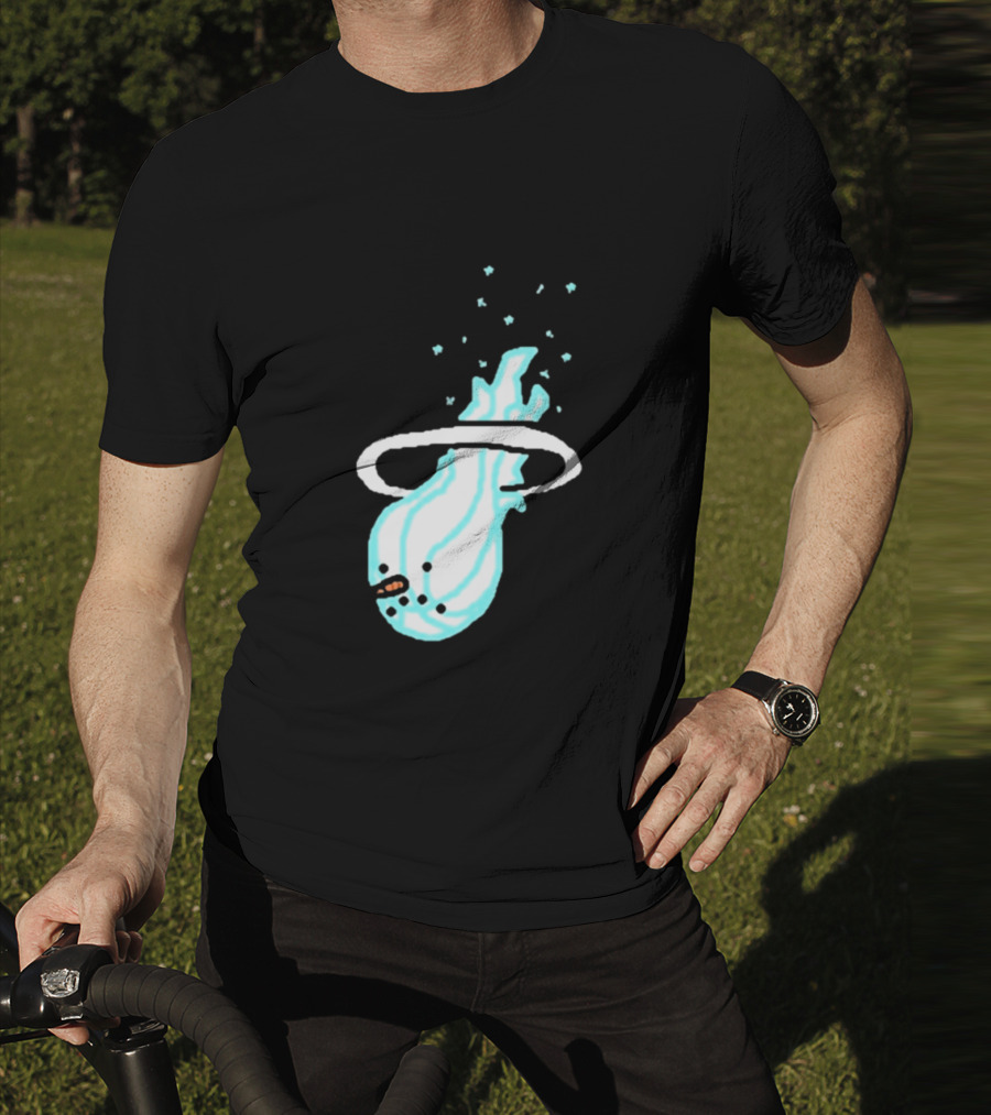 Jimmy Butler Miami Heat Icy Flame Basketball Concept T-Shirt