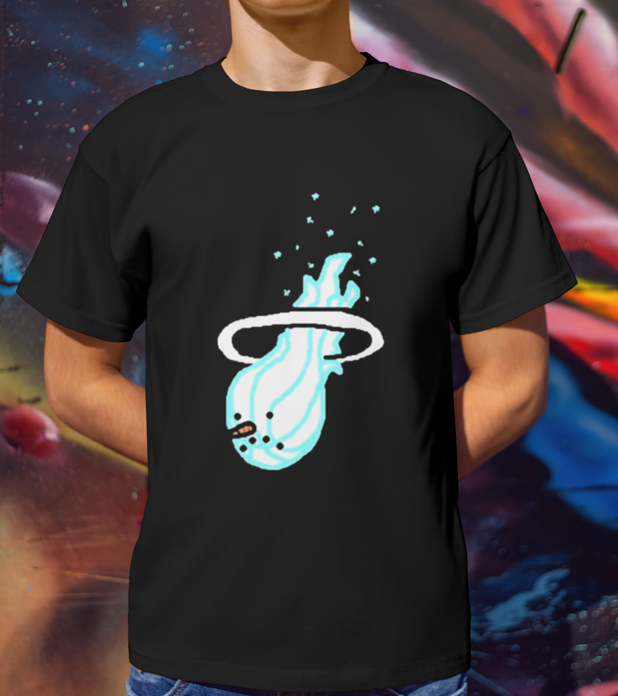 Jimmy Butler Miami Heat Icy Flame Basketball Concept T-Shirt