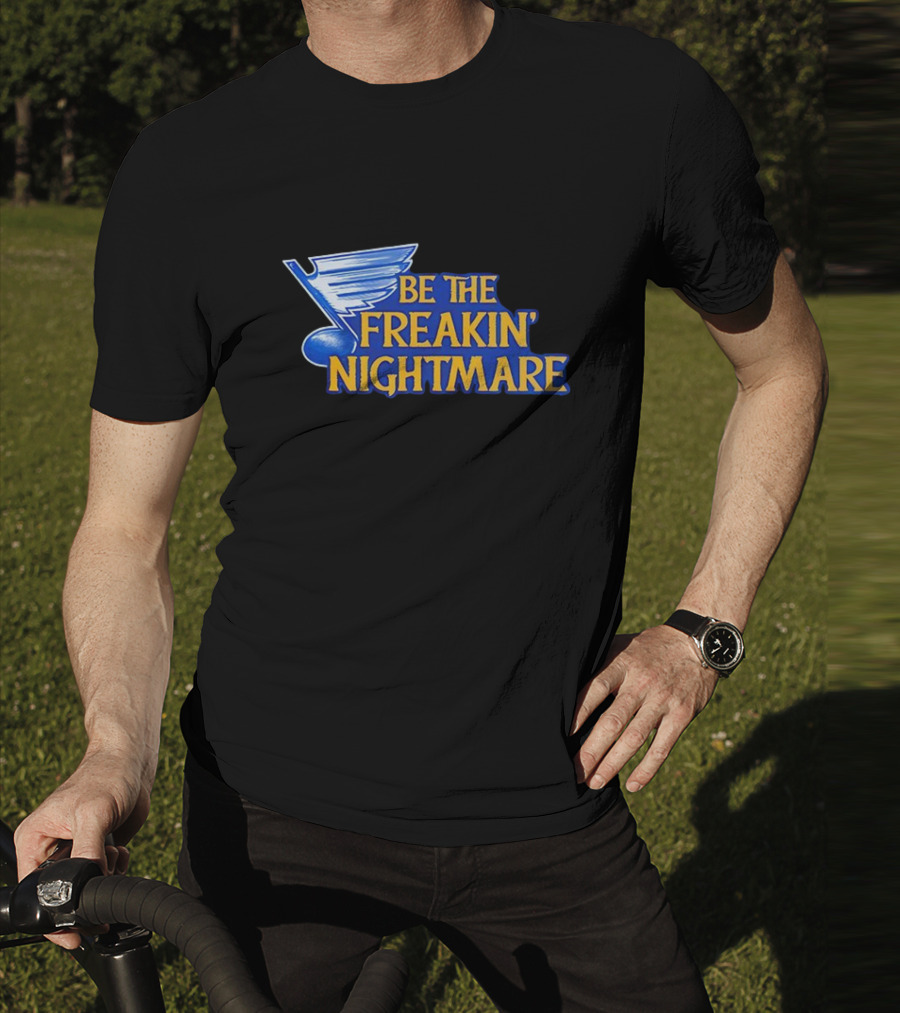 Jon Gruden Be The Freakin’ Nightmare St. Louis Blues Thank You T-Shirt