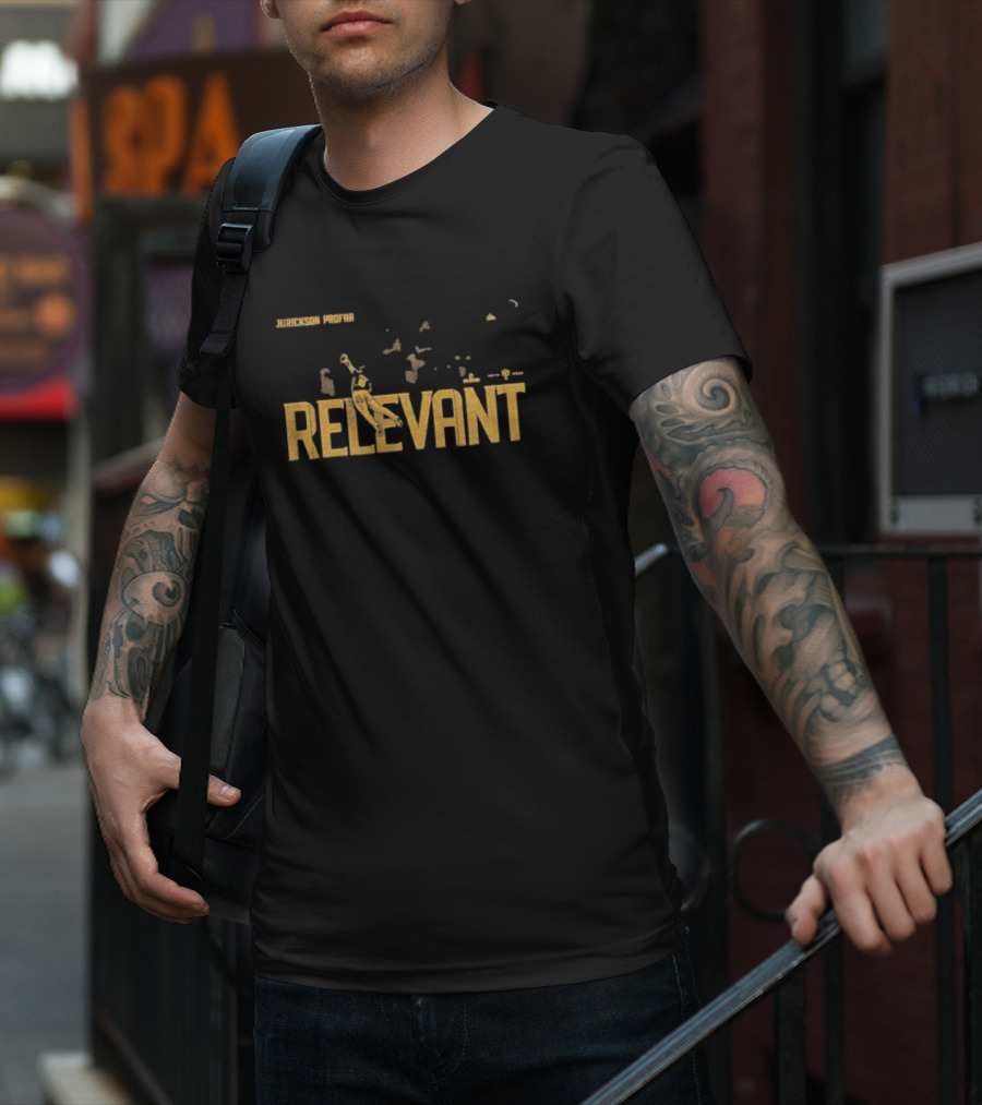 Jurickson Profar Relevant Robbery Jumping Catch T-Shirt