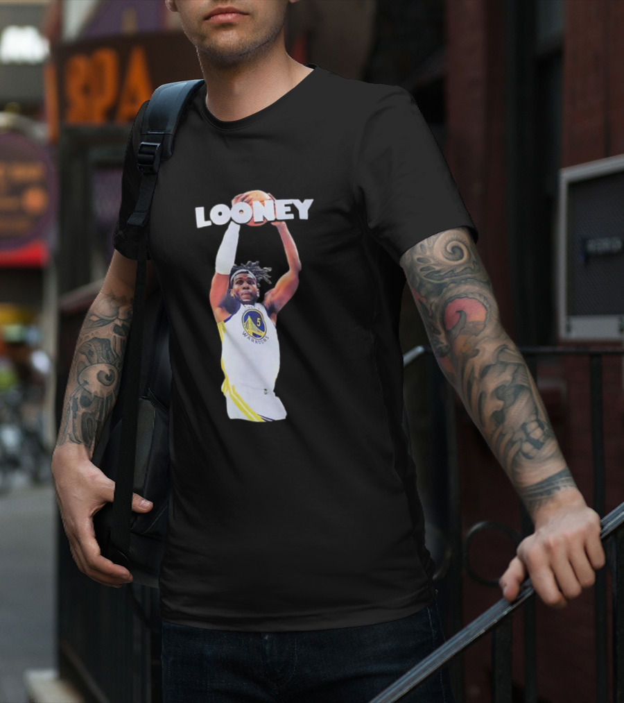 Looney Basketball Action Golden State Warriors 5 T-Shirt