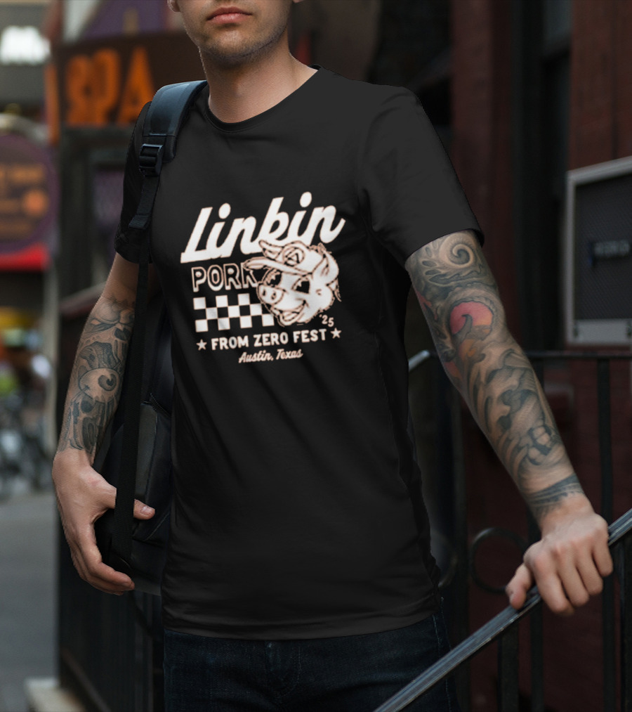Linkin Pork From Zero Fest 25 Austin Texas T-Shirt