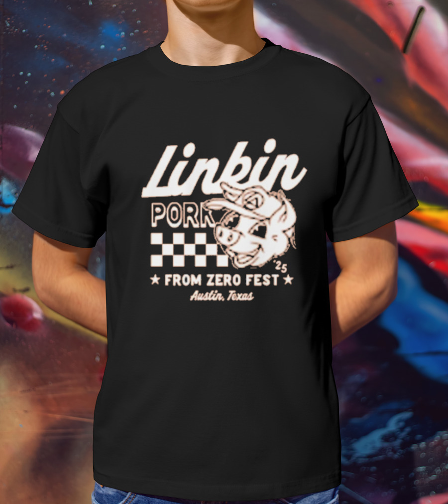 Linkin Pork From Zero Fest 25 Austin Texas T-Shirt