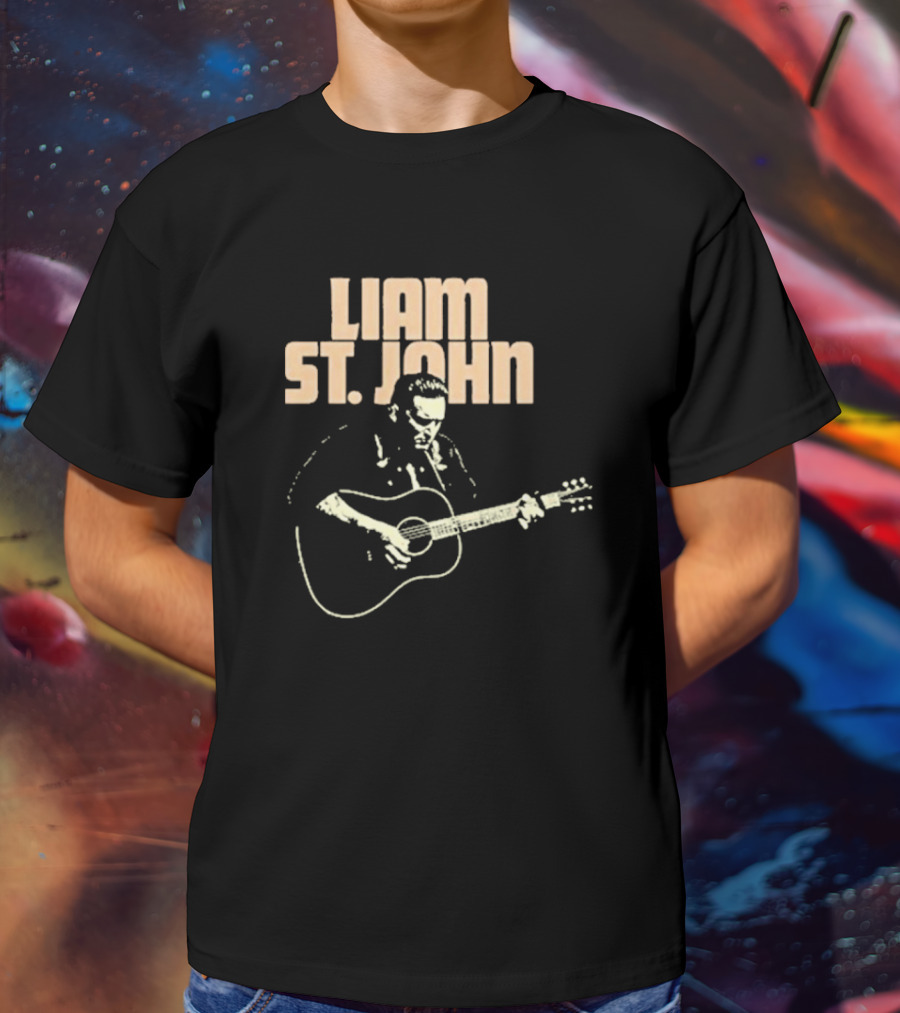 Liam St John Acoustic Guitar Performance T-Shirt