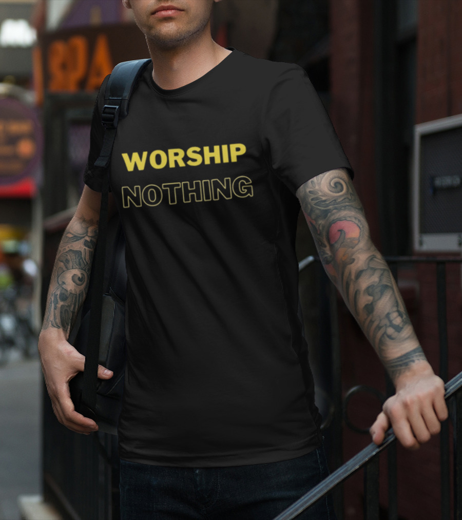 Worship Nothing Limited Eve Wasframed T-Shirt