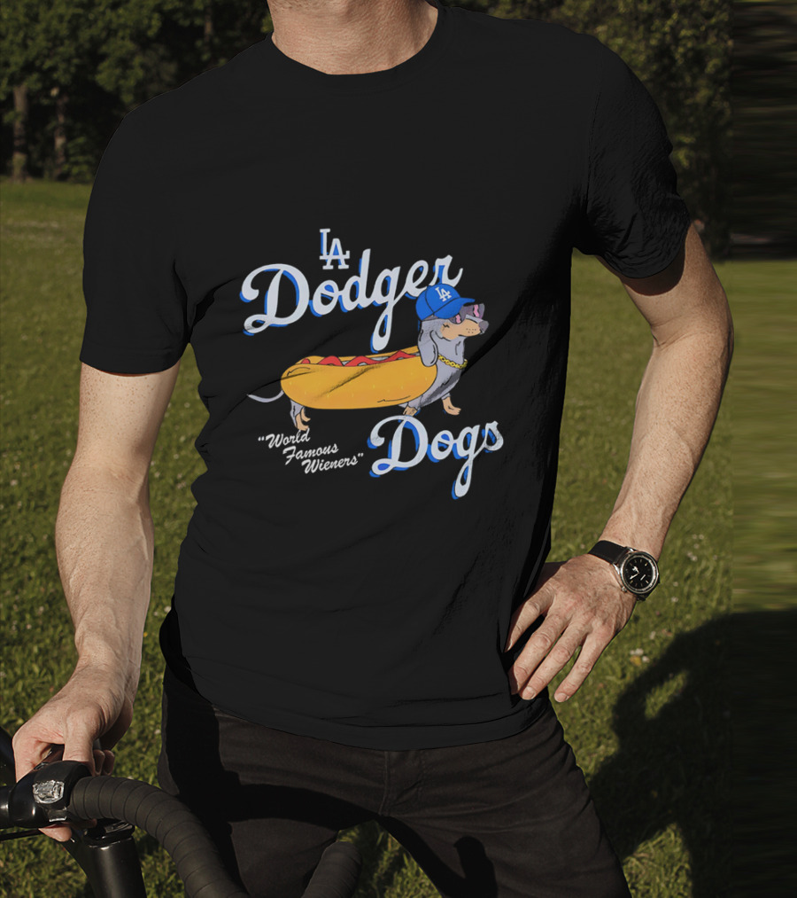 LA Dodger Dogs World Famous Wieners T-Shirt