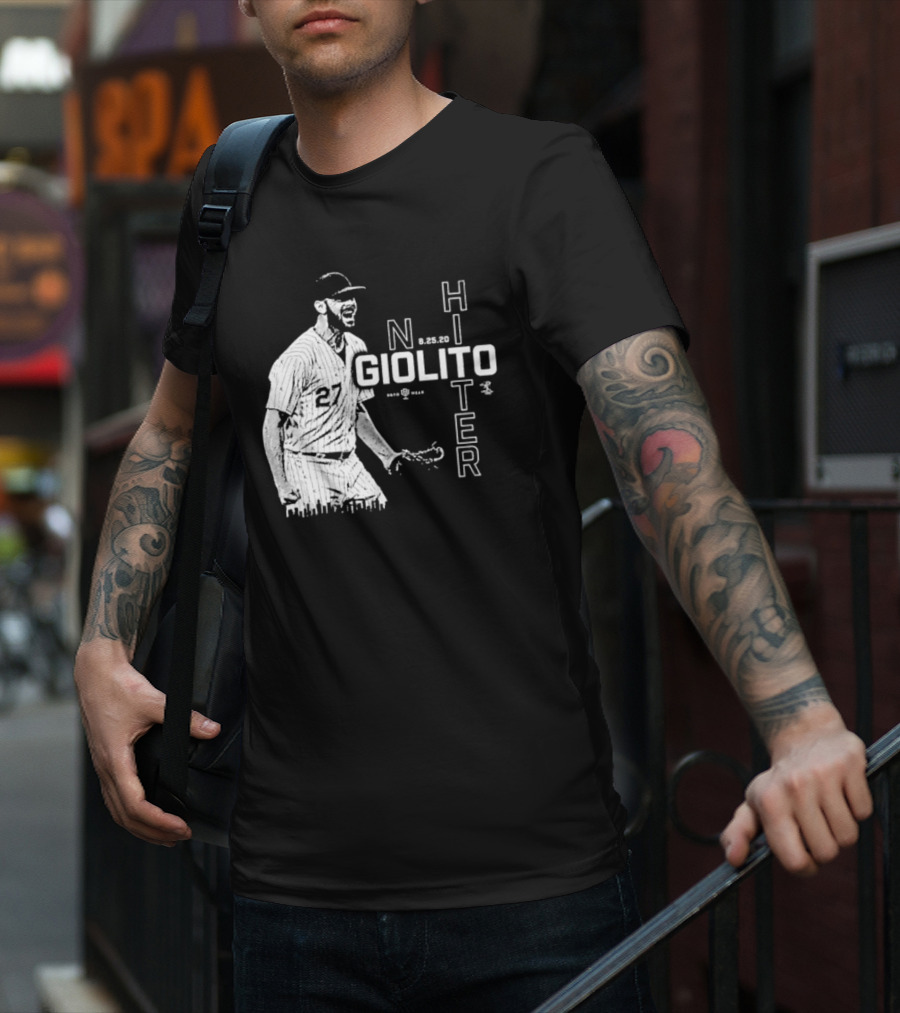 Lucas Giolito No Hitter Baseball Achievement Celebration T-Shirt